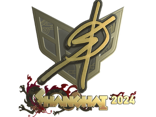 Sticker | degster (Gold) | Shanghai 2024