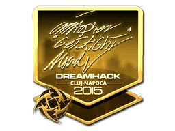 Sticker | GeT_RiGhT (Gold) | Cluj-Napoca 2015