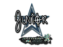 Sticker | junior (Glitter) | Antwerp 2022