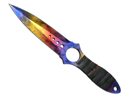 ★ StatTrak™ Skeleton Knife | Marble Fade (Minimal Wear)
