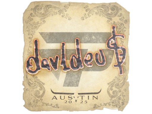 Sticker | dav1deuS | Austin 2025