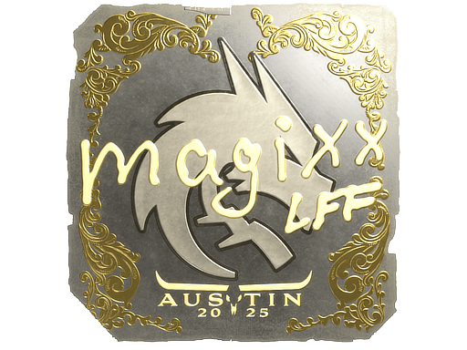 Sticker | magixx (Gold) | Austin 2025