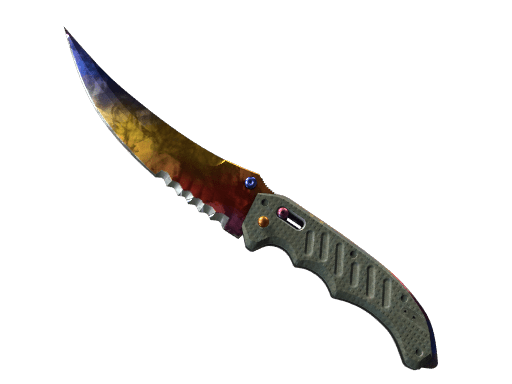 ★ StatTrak™ Flip Knife | Marble Fade (Minimal Wear)