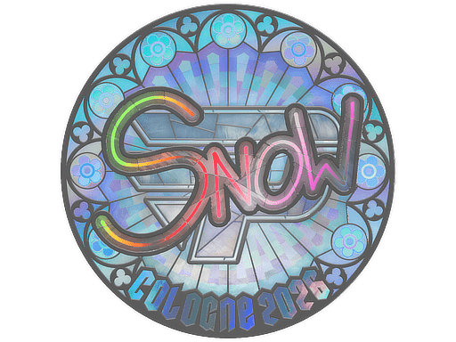 Sticker | snow (Holo) | Cologne 2026
