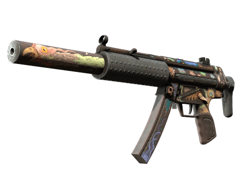 StatTrak™ MP5-SD | Necro Jr. (Battle-Scarred)