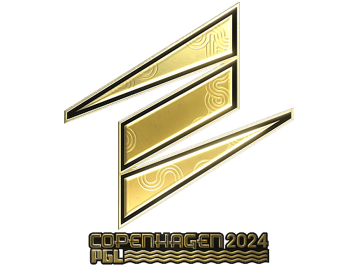 Sticker | ECSTATIC (Gold) | Copenhagen 2024