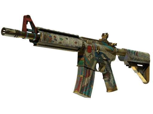 M4A4 | Eye of Horus (Battle-Scarred)