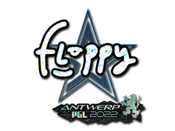 Sticker | floppy (Glitter) | Antwerp 2022
