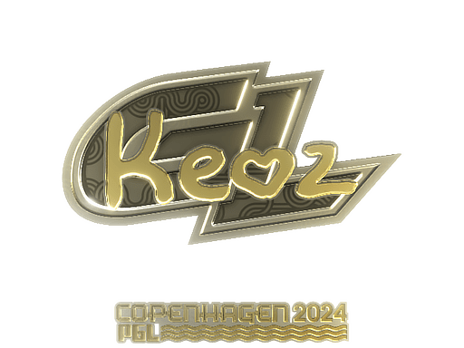Sticker | Keoz (Gold) | Copenhagen 2024