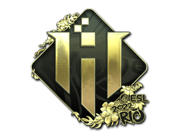 Sticker | IHC Esports (Gold) | Rio 2022
