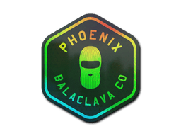 Sticker | Phoenix Balaclava Co. (Holo)