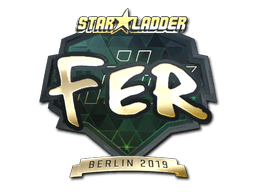 Sticker | fer (Gold) | Berlin 2019