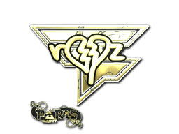 Sticker | ropz (Gold) | Paris 2023