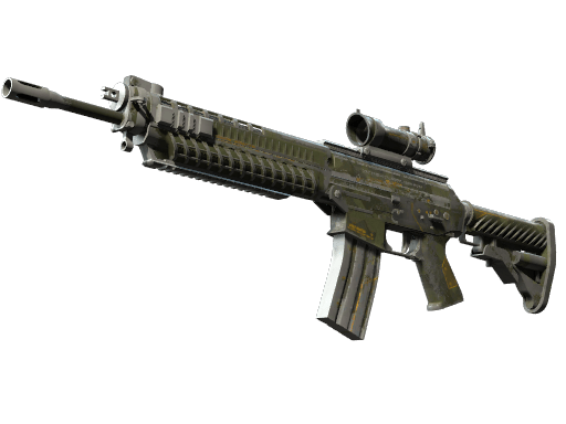 SG 553 | Atlas (Battle-Scarred)