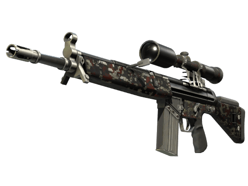 StatTrak™ G3SG1 | Digital Mesh (Well-Worn)