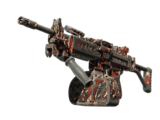 StatTrak™ Negev | Lionfish (Battle-Scarred)