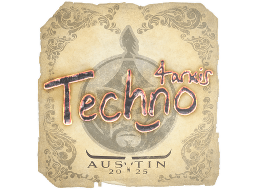 Sticker | Techno4K | Austin 2025