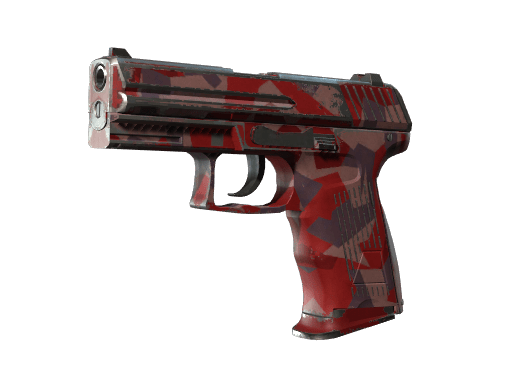 P2000 | Red FragCam (Well-Worn)