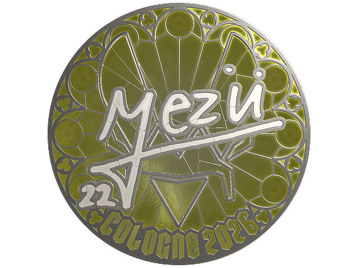 Sticker | mezii (Foil) | Cologne 2026