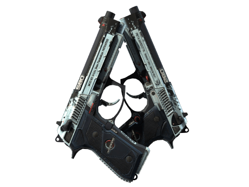 Dual Berettas | Dezastre (Well-Worn)