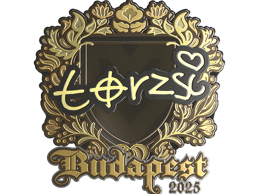 Sticker | torzsi (Gold) | Budapest 2025