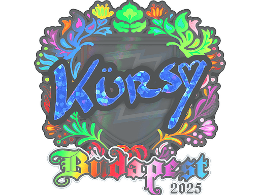 Sticker | Kursy (Holo) | Budapest 2025