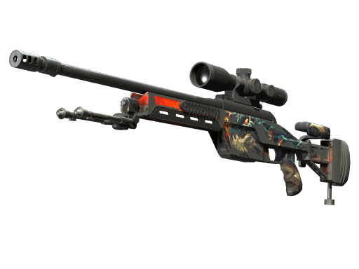 SSG 08 | Dragonfire (Battle-Scarred)