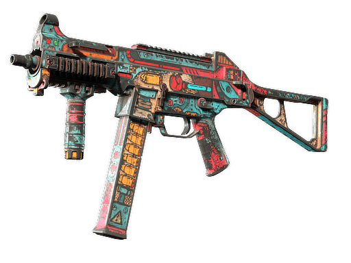 StatTrak™ UMP-45 | K.O. Factory (Battle-Scarred)
