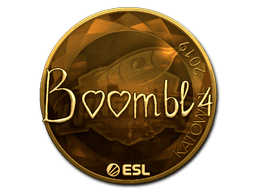 Sticker | Boombl4 (Gold) | Katowice 2019