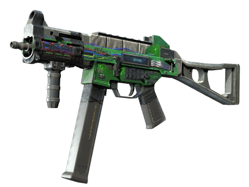 StatTrak™ UMP-45 | Plastique (Battle-Scarred)