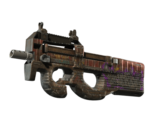 StatTrak™ P90 | Freight (Battle-Scarred)
