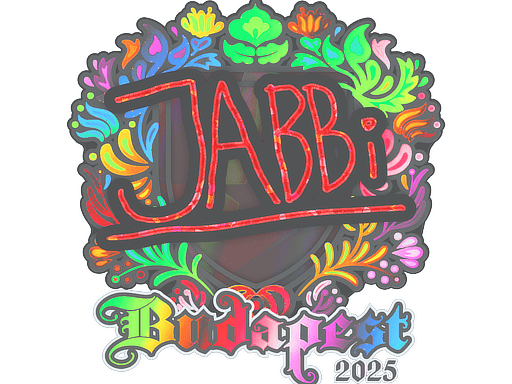 Sticker | jabbi (Holo) | Budapest 2025