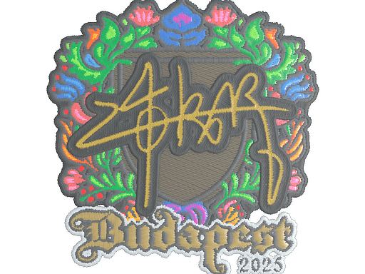 Sticker | z4KR (Embroidered) | Budapest 2025