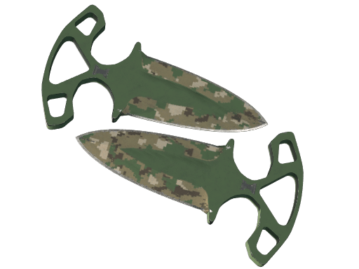 ★ StatTrak™ Shadow Daggers | Forest DDPAT (Field-Tested)