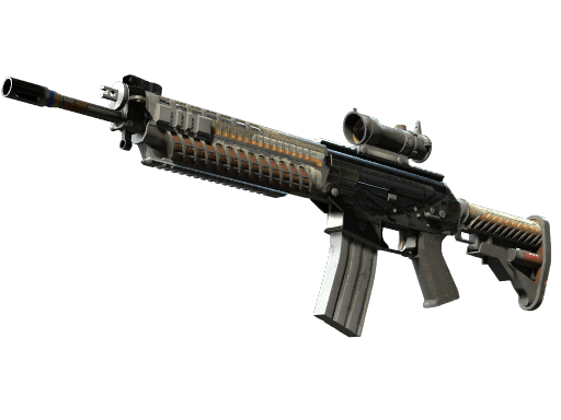 StatTrak™ SG 553 | Aerial (Battle-Scarred)