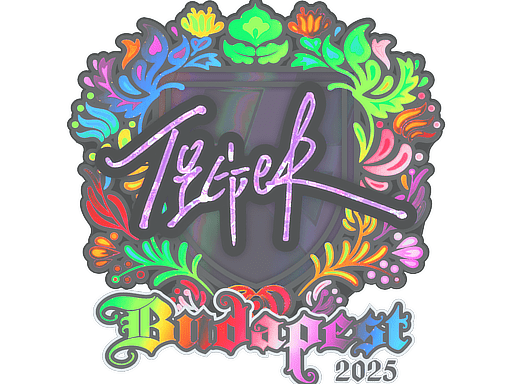 Sticker | Tiger (Holo) | Budapest 2025