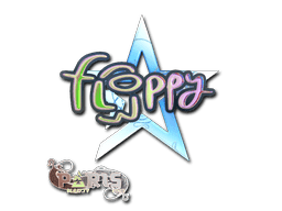 Sticker | floppy (Holo) | Paris 2023