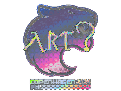 Sticker | arT (Holo) | Copenhagen 2024