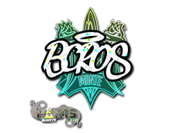 Sticker | BOROS (Glitter) | Paris 2023