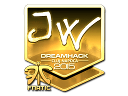 Sticker | JW (Gold) | Cluj-Napoca 2015