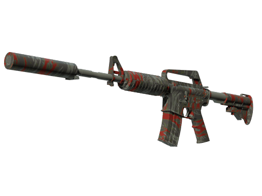 M4A1-S | Blood Tiger (Minimal Wear)