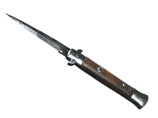 ★ Stiletto Knife | Stained (Field-Tested)