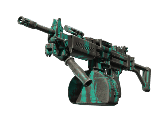 StatTrak™ Negev | Terrain (Well-Worn)