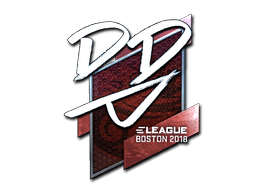 Sticker | DD (Foil) | Boston 2018