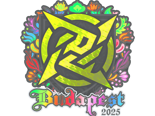 Sticker | Ninjas in Pyjamas (Holo) | Budapest 2025
