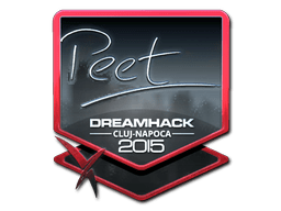 Sticker | peet (Foil) | Cluj-Napoca 2015
