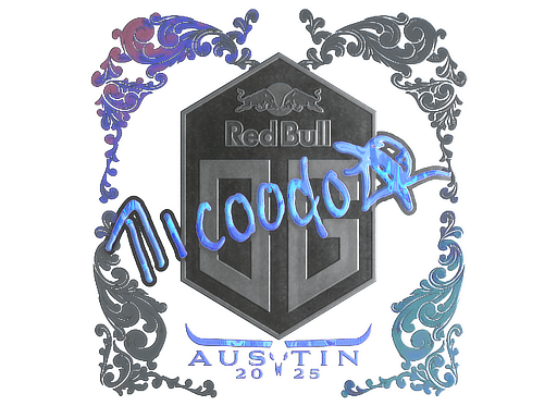 Sticker | nicoodoz (Holo) | Austin 2025