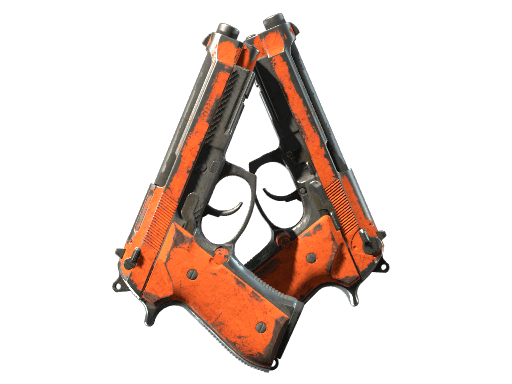 Souvenir Dual Berettas | Demolition (Battle-Scarred)