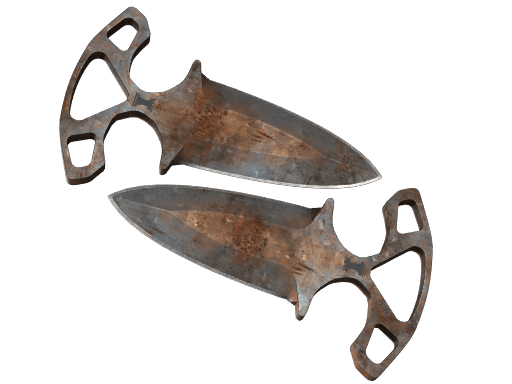 ★ StatTrak™ Shadow Daggers | Rust Coat (Battle-Scarred)