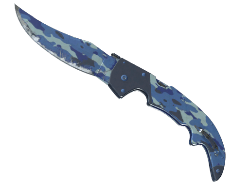 ★ Falchion Knife | Bright Water (Well-Worn)